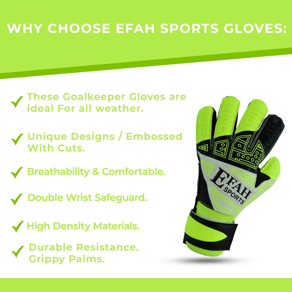 Regine Switzerland Soccer Goalkeeper Gloves - Youth Football Goalie Gloves with Fingersave & Double Wrist Grips