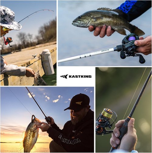 KastKing Destron Braided Fishing Line - Ultra-Thin, Highly Abrasion Resistant, Zero Stretch, 75% Thinner Than Mono