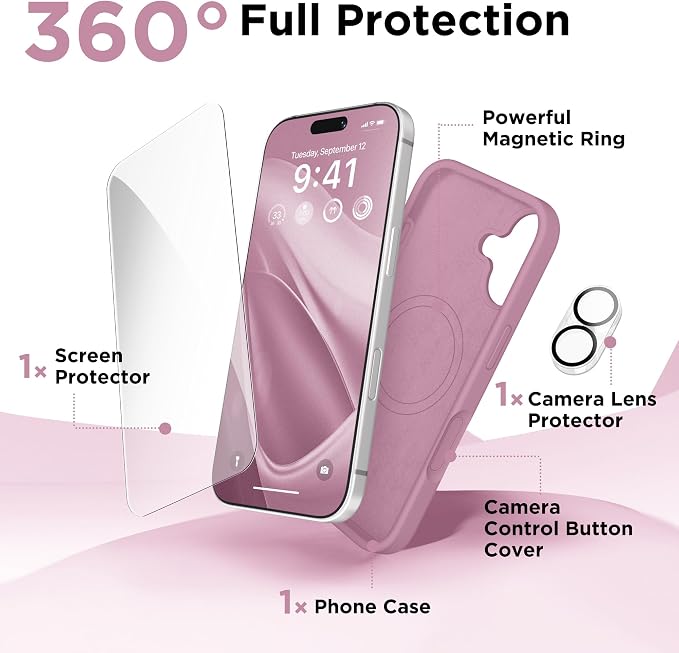 GolbinBox Magnetic for iPhone 17 Case, Compatible