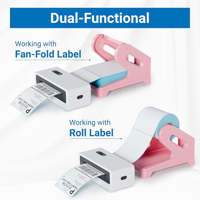 Jiose Label Holder for Thermal Printer