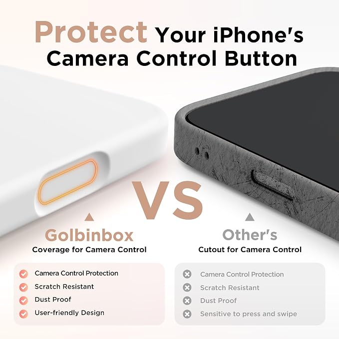 GolbinBox Magnetic for iPhone 17 Pro Case, Compatible