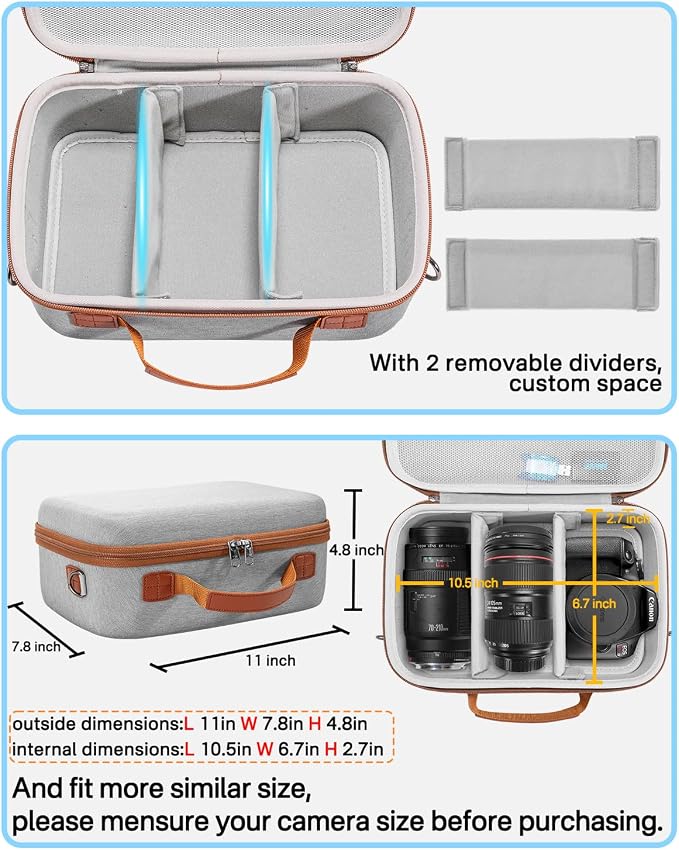 RAIACE Hard Carrying Case Compatible