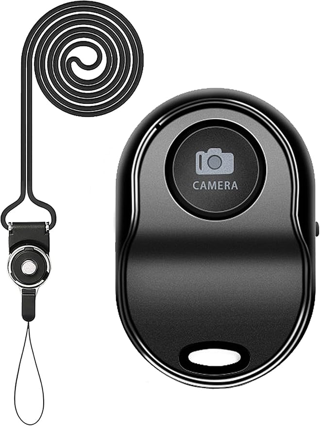 Bluetooth 5.0 Remote Shutter for iPhone & Android Camera Wireless Remote