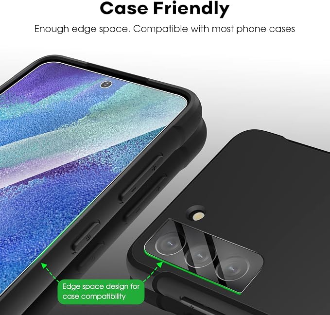 JETech Screen Protector for Samsung Galaxy S21 FE 5G