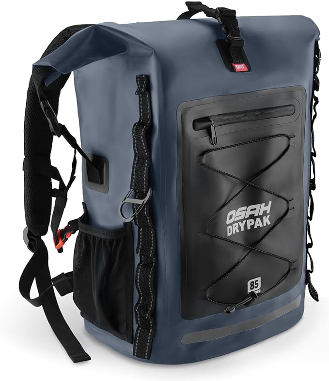 OSAH DRYPAK Waterproof Backpack Dry Bag 35L/55L/85L – Heavy Duty Roll-Top