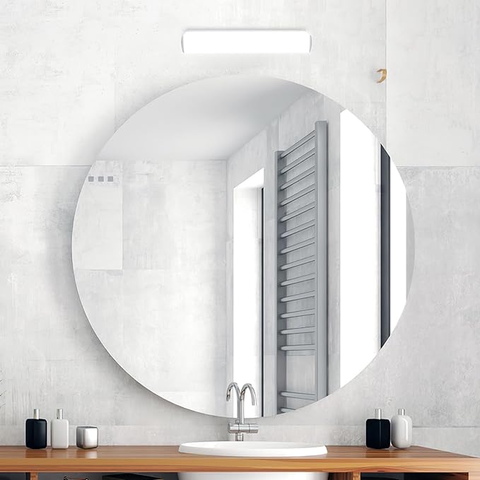 STOBOK Vanity Light for Bathroom Mirror Led Wall Lamp Brightness Fogless Lighting Fixture Minimalist Design for Makeup Suitable for High Humidity Environments