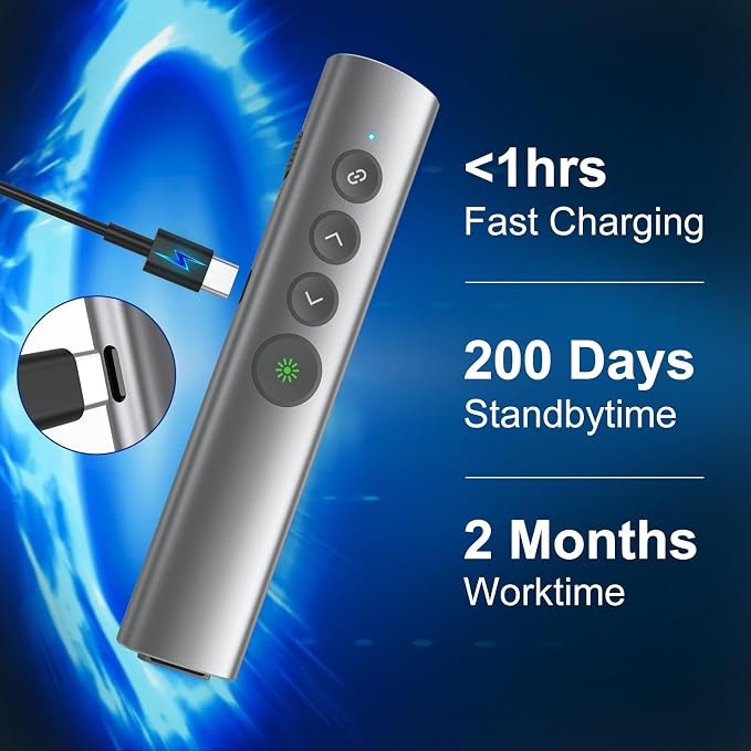 Rechargeable Green Laser Pointer