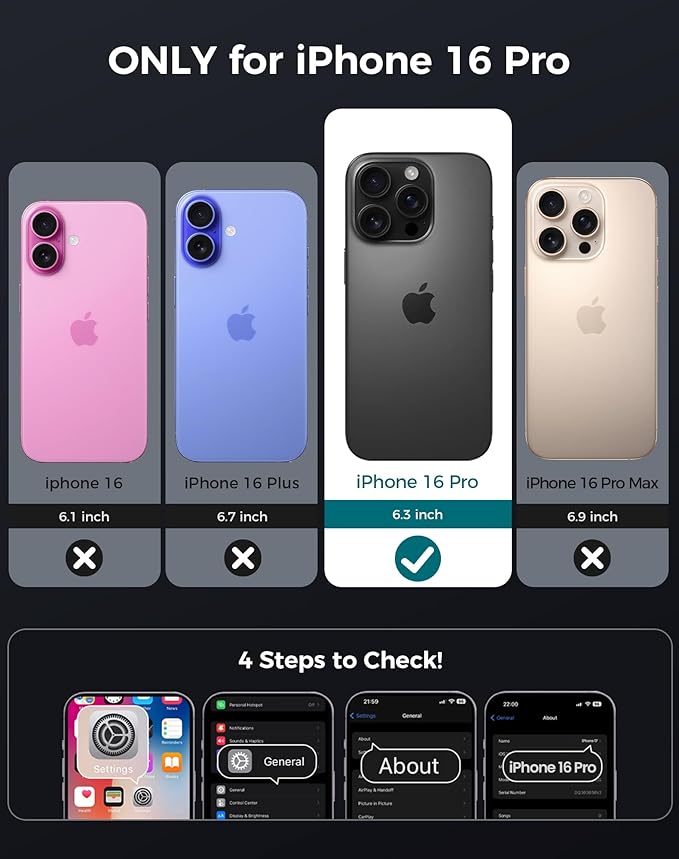 Goton for iPhone 16 Pro Case