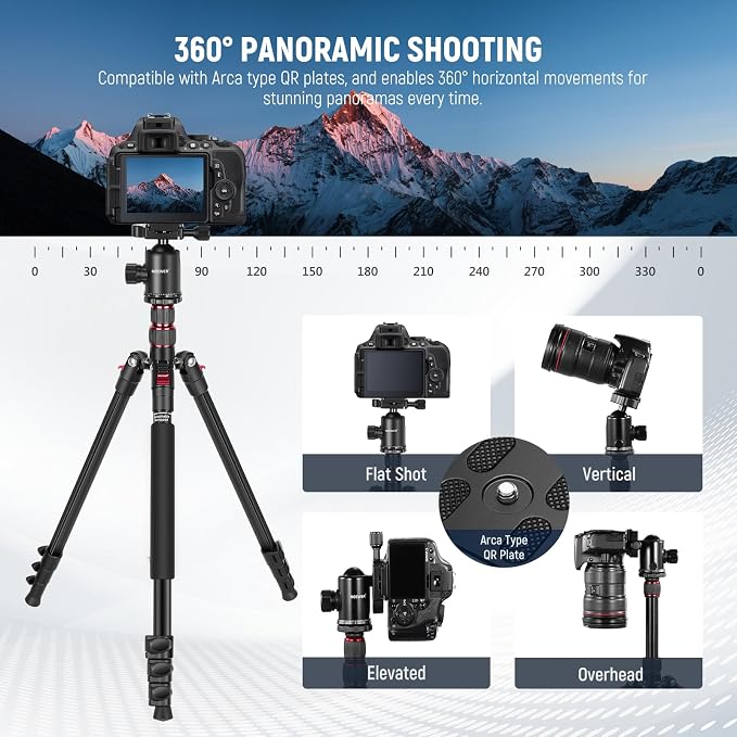 NEEWER 77 inch Camera Tripod Monopod