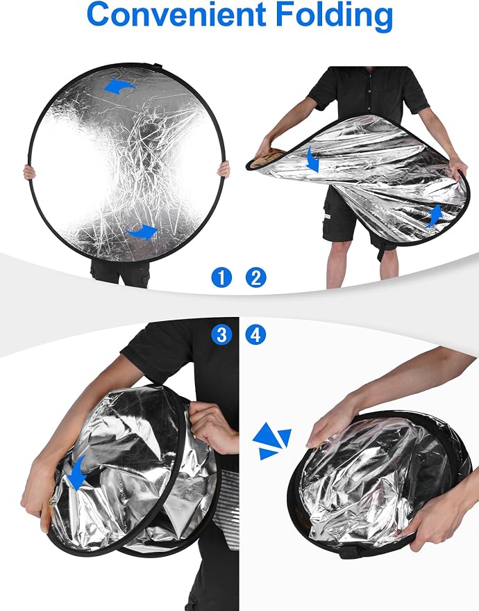 Selens Portable 43inch/110cm Light Reflector