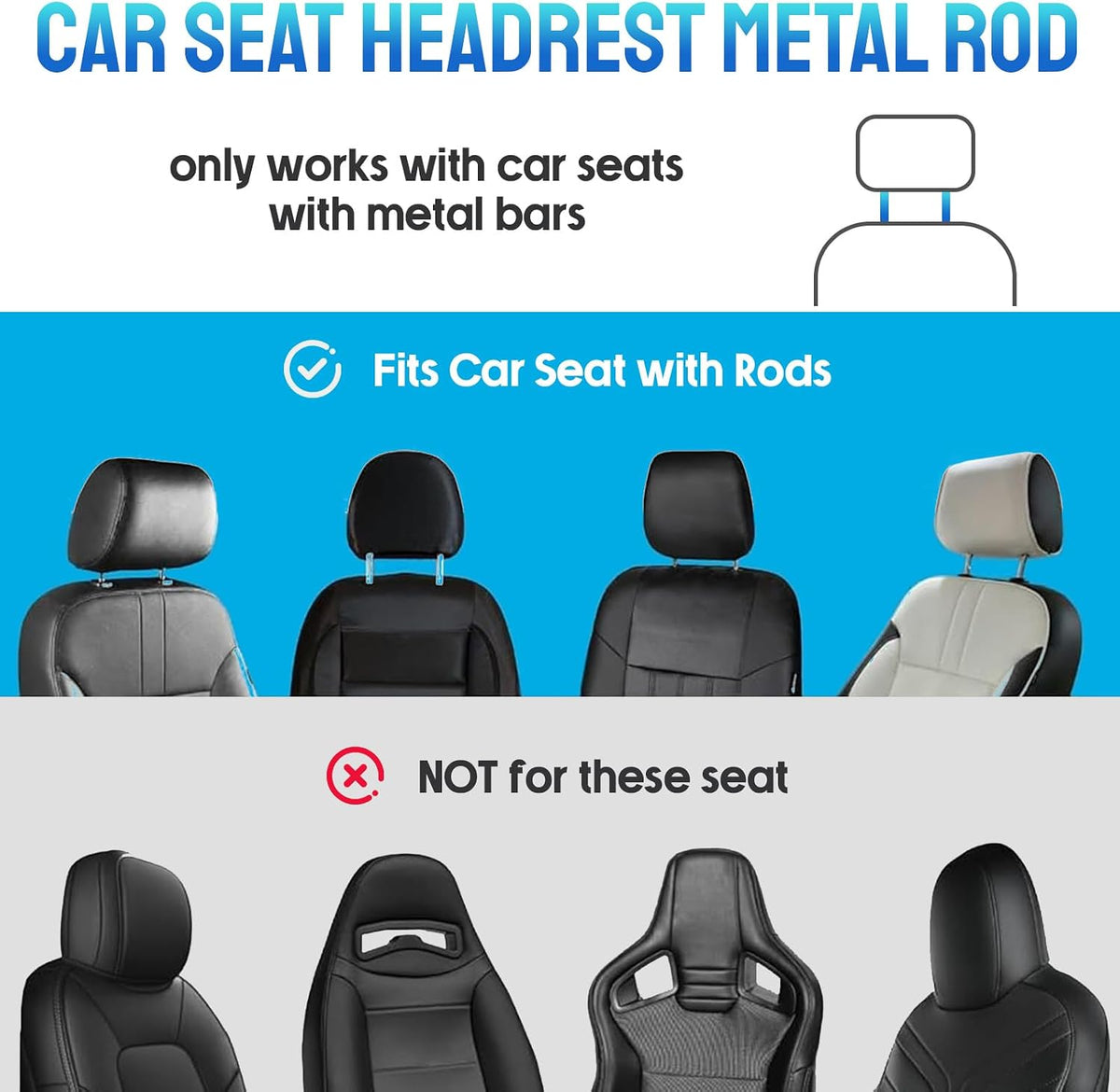 Tallew Car Backseat Tray Foldable, Laptop Desk Cup Holder for Travel