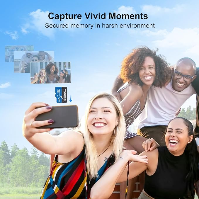 TOPESEL 128GB Micro SD Card