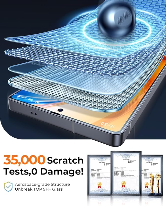 MRGLAS 2+2 Packs for Samsung Galaxy S25 Ultra Privacy Screen Protector 6.9''