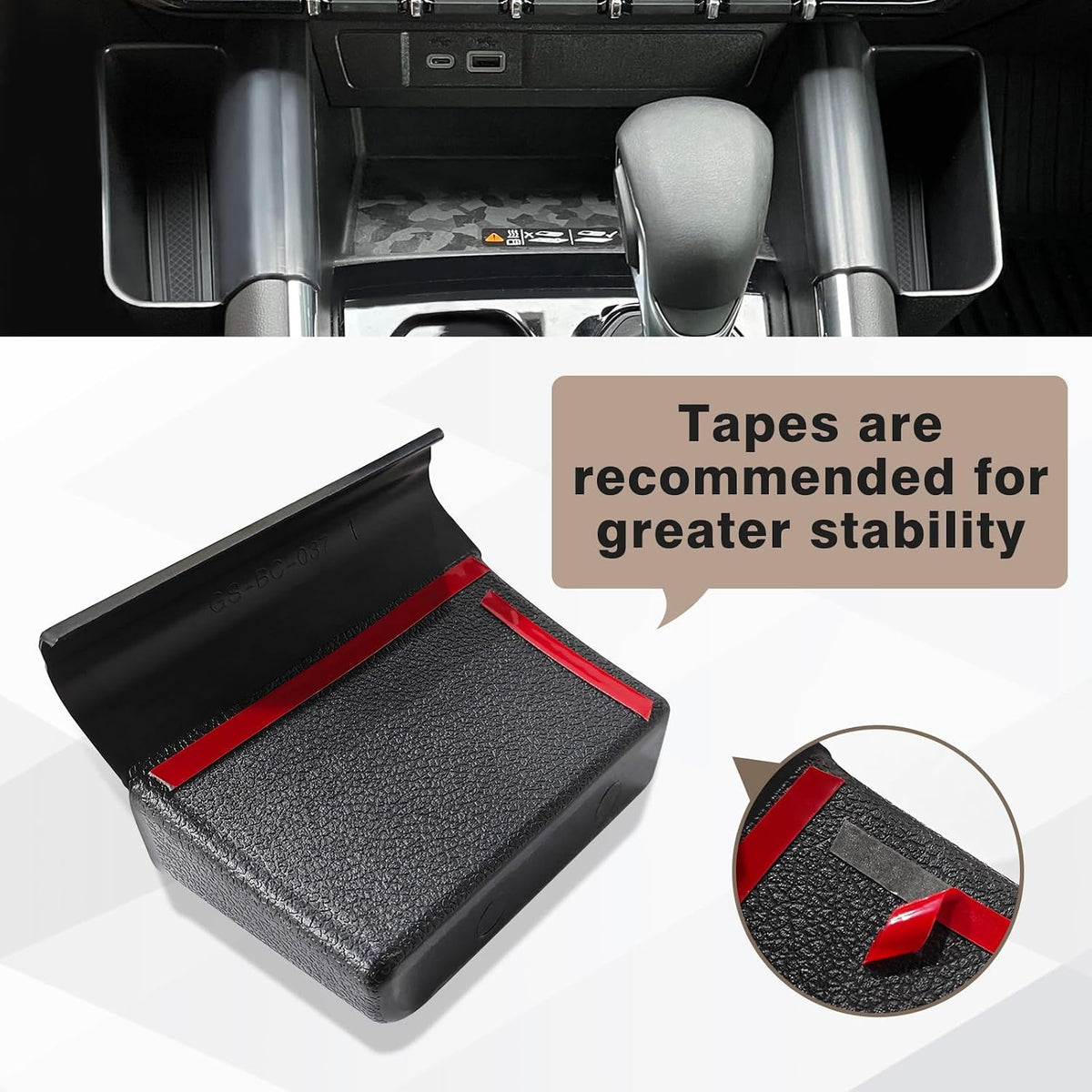 Muslogy Console Side & Hidden Box for 2023-2026 Chevy Colorado, GMC Canyon