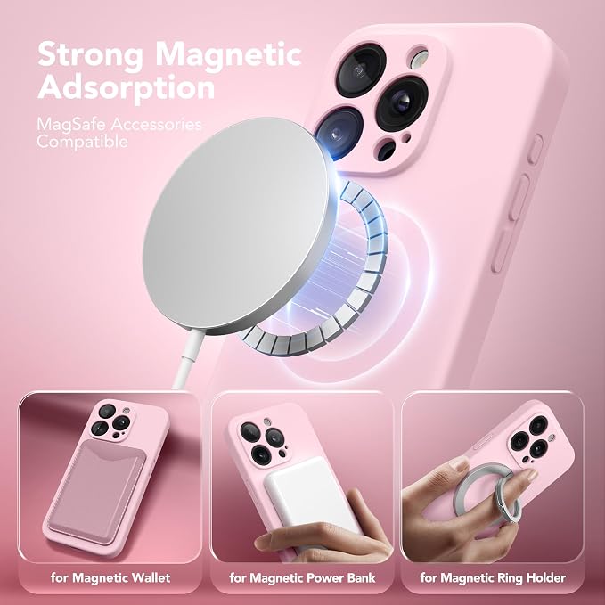 Magnetic for iPhone 15 Pro Max Case, Compatible