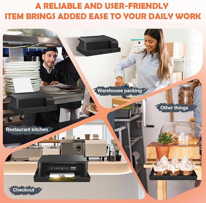 Ecliptica 2 Pack Printer Tray & Shelf