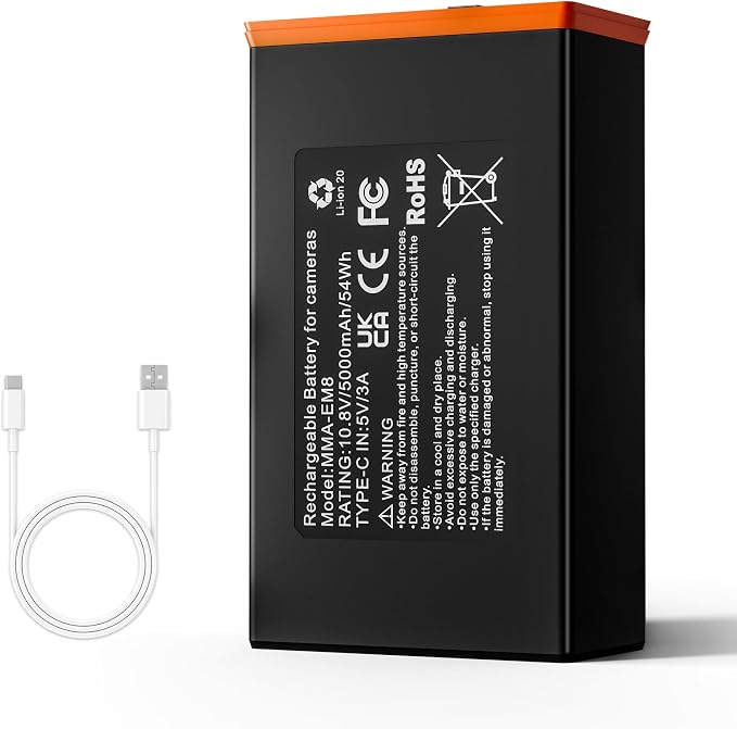1-Pack 5000mAh Replacement Battery