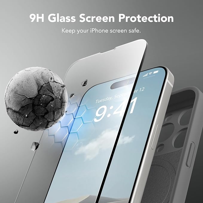 Magnetic for iPhone 15 Pro Case, Compatible