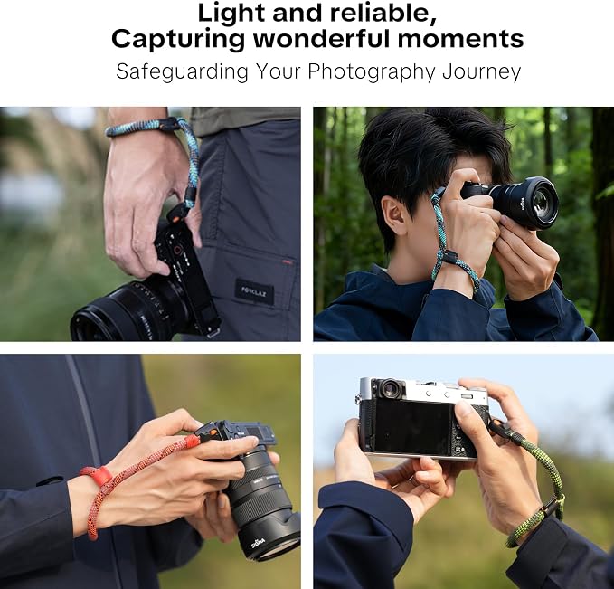 PGYTECH Camera Wrist Strap Slim Outdoor Style, Adjustable Quick Release