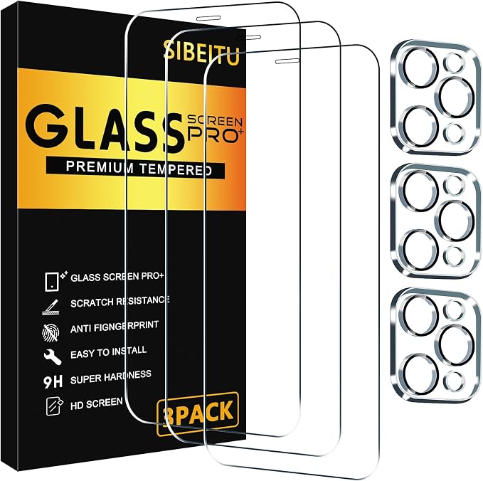SIBEITU 3 Pack Screen Protector