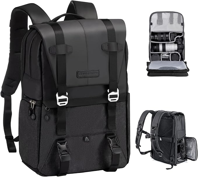 K&F CONCEPT Camera Backpack, Camera Bags