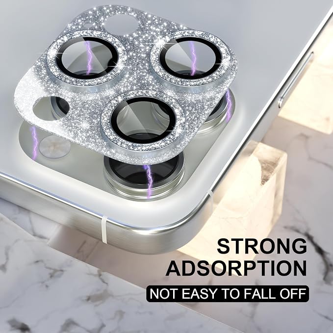 Choiche Compatible for iPhone 16 Pro/iPhone 16 Pro Max Camera Lens Protector