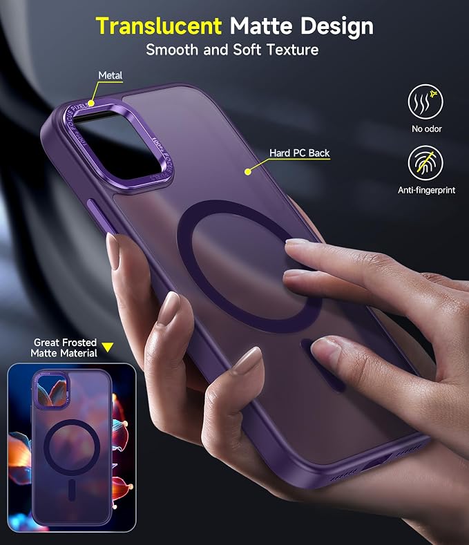 LeYi for iPhone-11 Phone Case: i Phone iphone11 Funda para Magnetic Cover Women