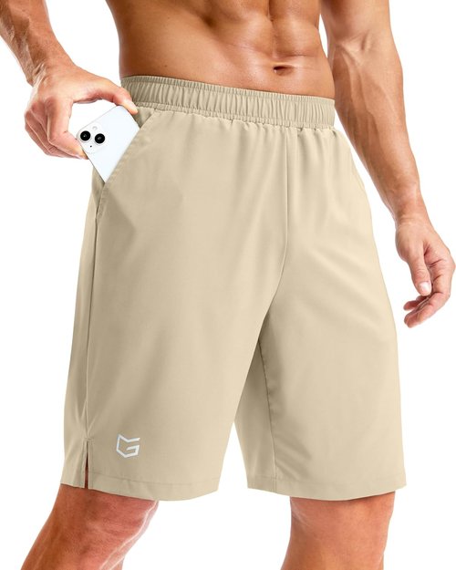 G Gradual Men's Athletic Running Shorts - Lightweight Quick-Dry with Pockets | Available in 5", 7", 9" Sizes