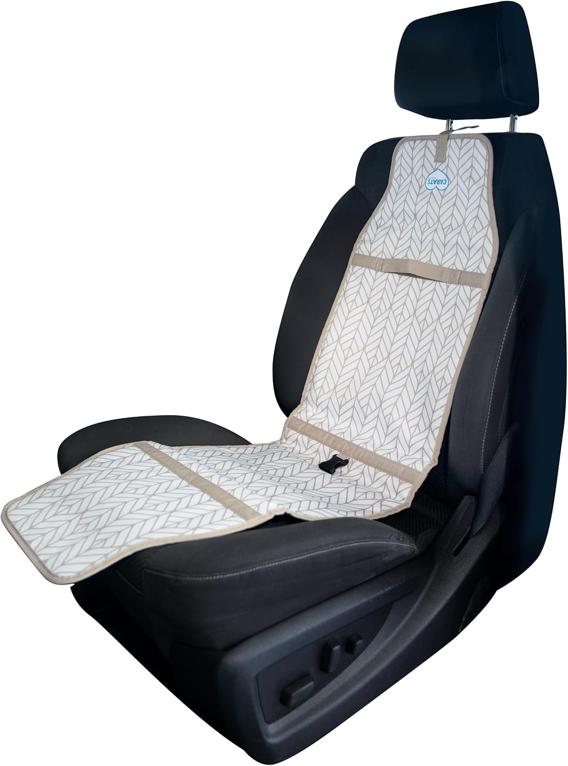 Cool Carats Car Seat Cooling Pad for Adult – COOLTECH Car Seat Cooler for Hot Weather – Innovative Cooling Pad Offers Quick Relief and Comfort, Your Summer Essential for Travel (Brass Monkey)