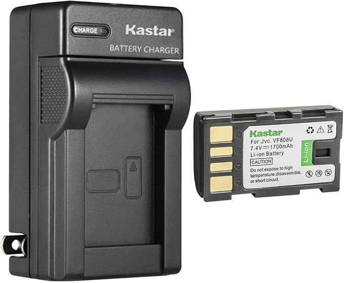 Kastar 1-Pack BN-VF808 Battery and AC Wall Charger Replacement