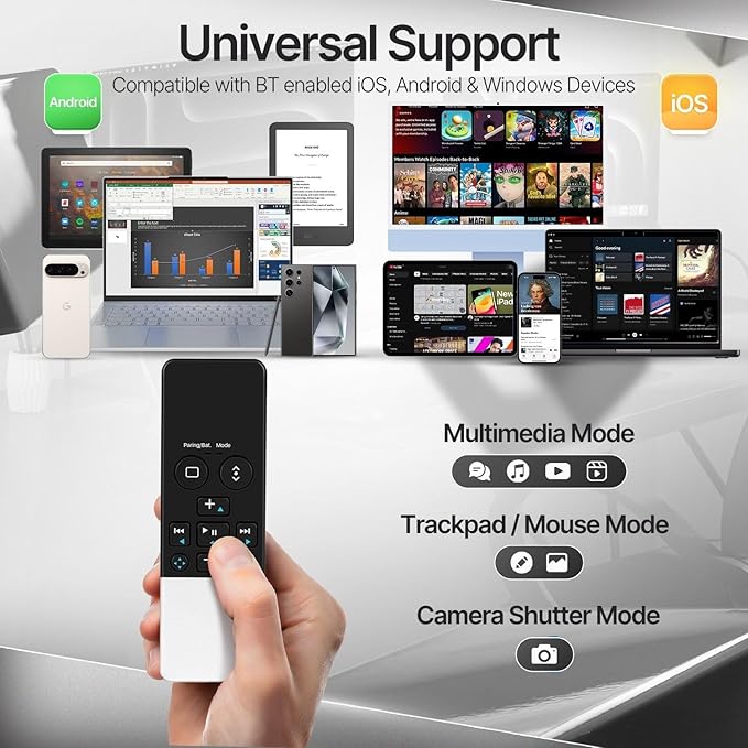 TNP Bluetooth Remote Control for iPad iPhone
