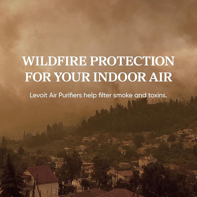 LEVOIT Air Purifier for Home Pets Bedroom Dorm Room Washable Pre-Filter | Quiet HEPA Sleep Mode for Pets, Allergens, Pollen, Smoke, Smart Monitor, AHAM VERIFIDE, Up to 1073Ft², Vital 100S-P, White