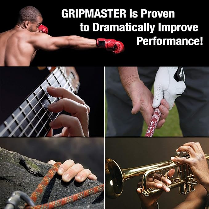Prohands Gripmaster Hand Exerciser, Finger Exerciser (Hand Grip Strengthener), Spring-Loaded, Finger-Piston System, Isolate & Exercise Each Finger