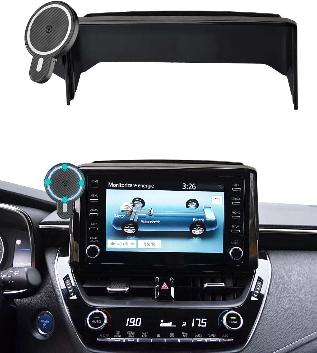 PZK Car Phone Mount for 2019-2026 Toyota Corolla/Corolla Cross 2022-2026