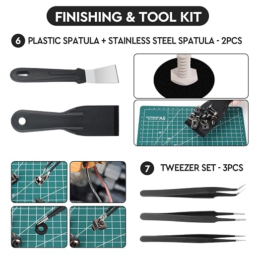 3D Printer Tools Kit Essential, 3D Printing Tools Kit, 3D Printer Accessories