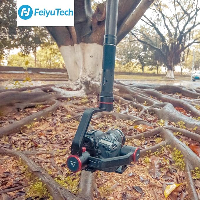 FeiyuTech 10.8" Carbon Fiber Extension Pole – Lightweight, Durable