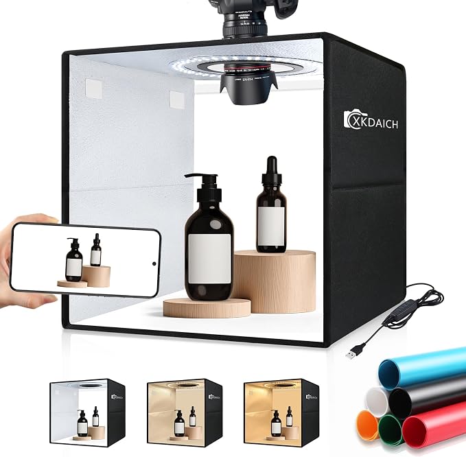 12x12 Inch Portable Folding Photo Studio Box