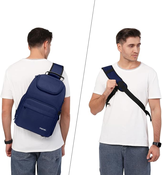 MOSISO Camera Sling Bag, DSLR/SLR/Mirrorless Camera Case Crossbody Photography