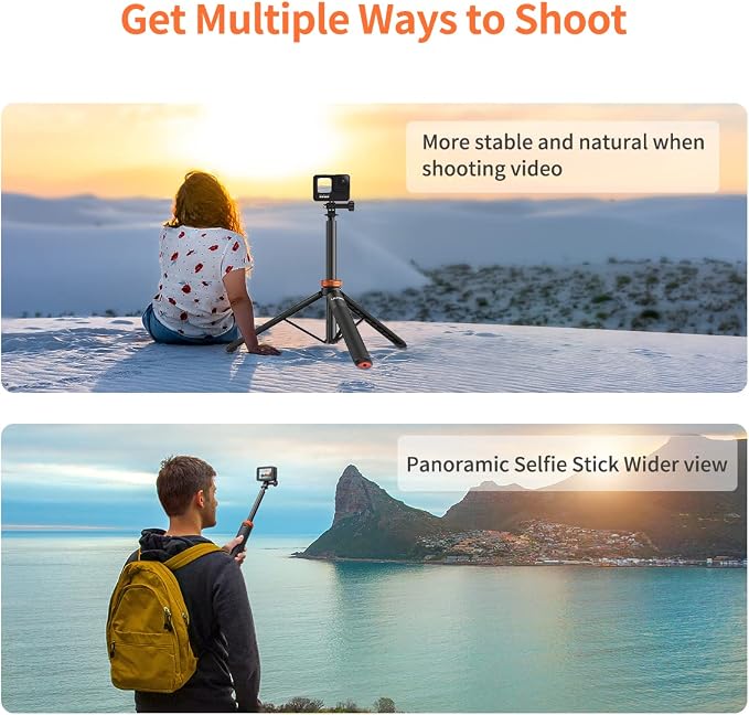UURig Telescopic Selfie Stick Long