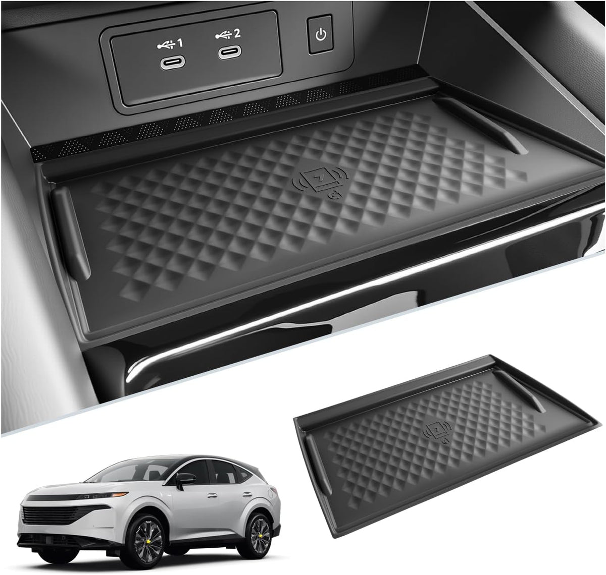 SKTU for 2025 2026 2027 Nissan Murano Accessories Wireless Charging Mat