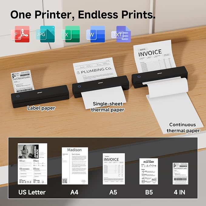 HPRT MT620 Portable Printer Wireless