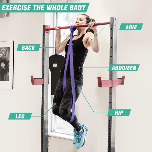 Alllvocles Resistance Bands Set - Pull Up Assistance & Workout Bands for Muscle Training | Ideal for Men & Women