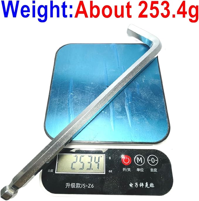 12mm Ball End Allen Wrench sets,12mm Hex Key Wrench set,12mm ball end Hex Driver allen key Door Key L Shaped hex wrench set with Long Arm 246mm lengh.12mm ball end hex wrench 1pcs