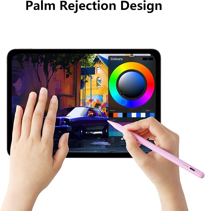 Stylus Pen for iPad A16 11th 10th 9th 8th 7th 6th Generation, iPad Pro 12.9 11
