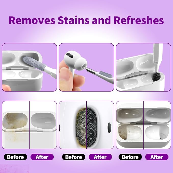 20-in-1 Cleaning Kit for Airpod Earbud Laptop Keyboard, Electronic Penlar