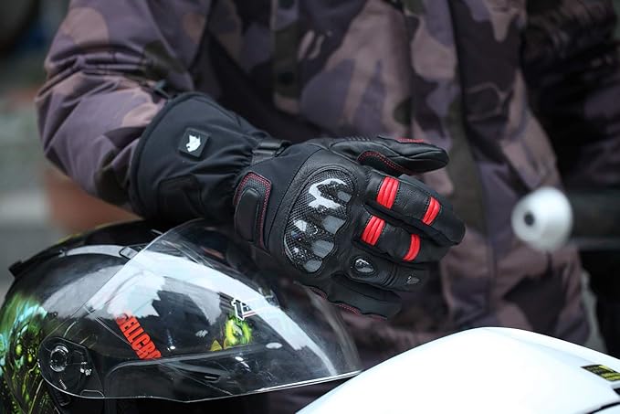 Smilodon Heated Gloves, Unisex Rechargeable Battery Powered Electric Heating Glove