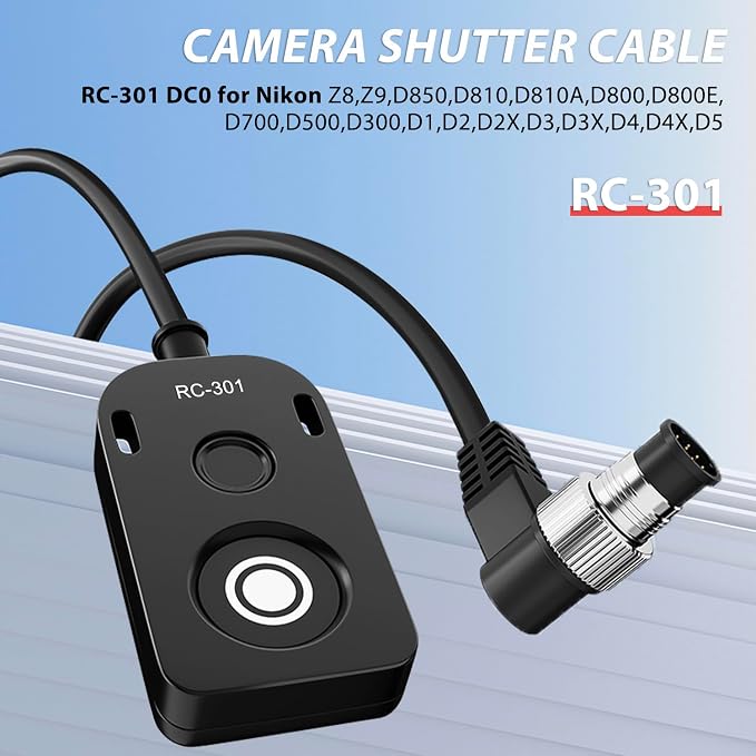 RC301-DC0/MC-30 30CM for Nikon Video Cable z8 z9 d850 d800 Remote Camera Small