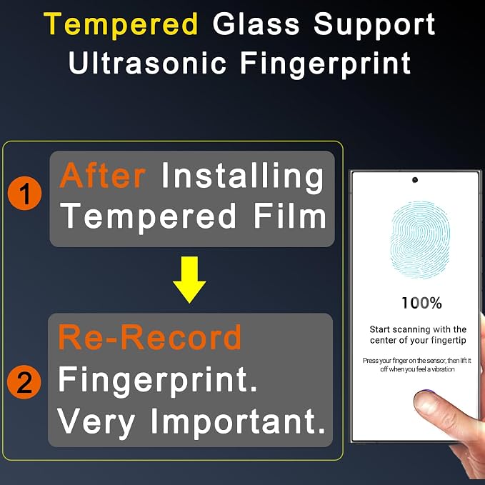 Ferilinso 3 Pack Privacy Screen Protector