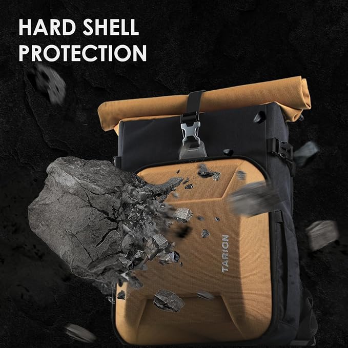 TARION Rolltop Camera Backpack