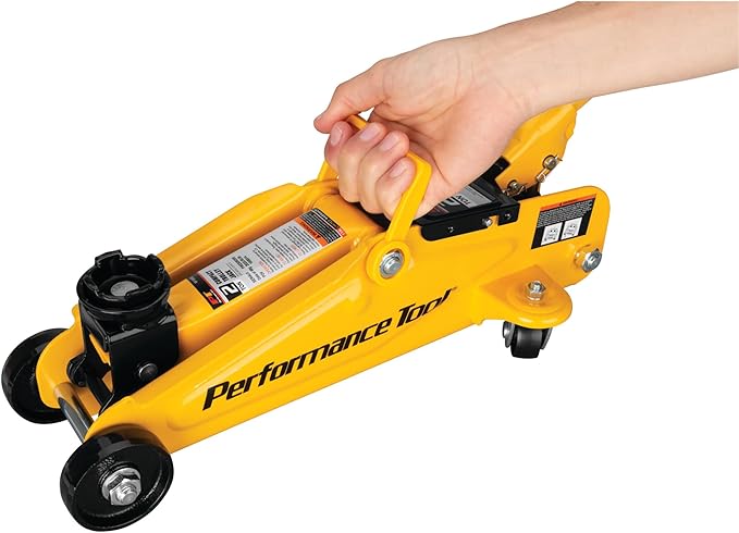 Performance Tool W1605 2-Ton Trolley Jack and Stand